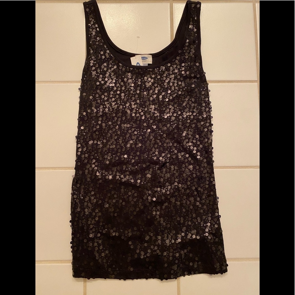 Sequin Tank Top